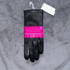 NWT Fleece Lined Leather Gloves